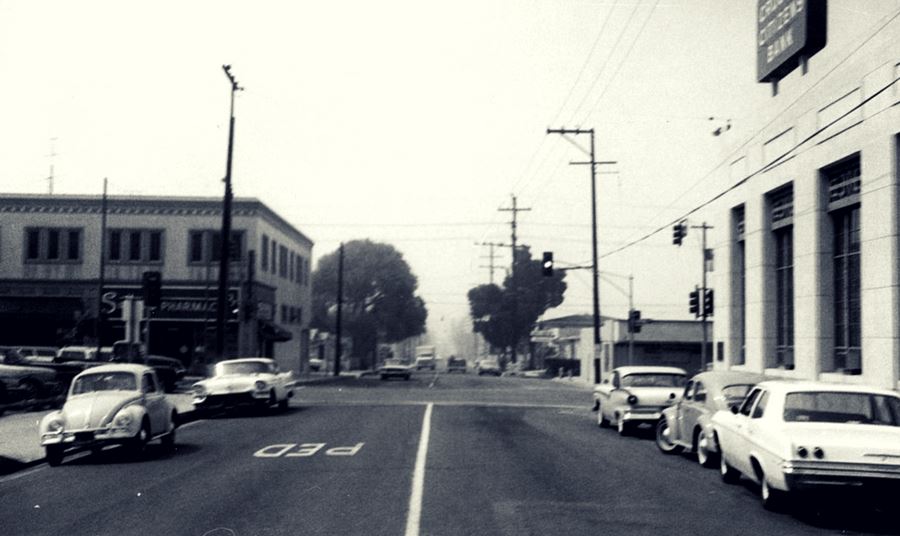 La Habra California 1957-8 Lambert Road Photo 