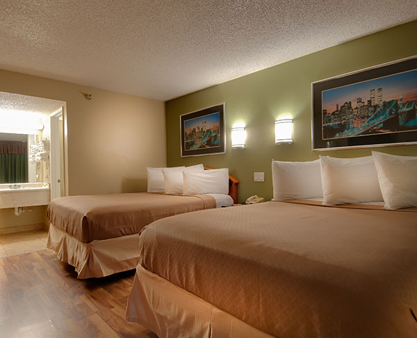 Vagabond Inn - Bakersfield (South) 2 Premium Double Beds